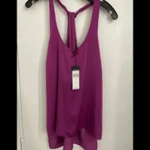 BCBG MaxAzria halter top purple size Medium - Picture 1 of 7